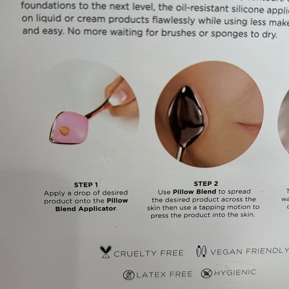 PUR Pillow Blend Silicone Applicator Tools BNIB - Picture 4 of 9